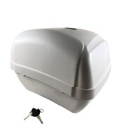 5 - Topcase - Koffer komplett, 29l groß, weiss met.