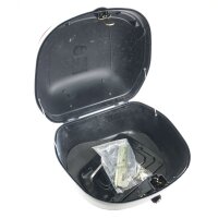 5 - Topcase - Koffer komplett, 44l groß, weiss met.