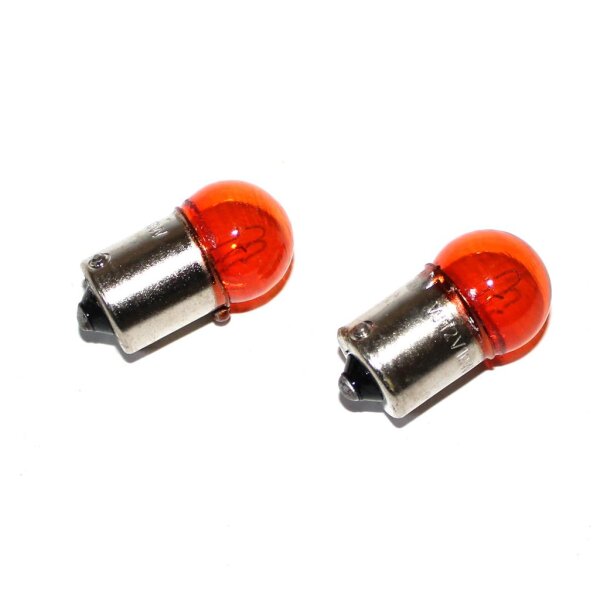 1.1 - Glühbirne 12V/ 10W orange (2 Stück)