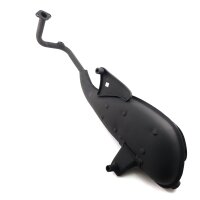 Auspuff komplett 50cc / EURO 4 / schwarz