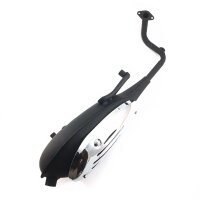 Auspuff komplett 50cc / EURO 4 / schwarz