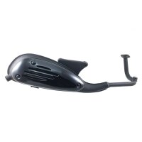 Auspuff komplett 50cc / EURO 4 / schwarz
