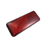 2 - Rückstrahler Reflektor eckig/rot