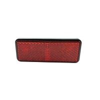 2 - Rückstrahler Reflektor eckig/rot