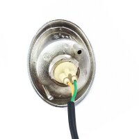 Blinker links vorne - Klarglas - Chrome Rahmen