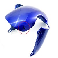 Schutzblech / Frontfender blau met. (B-Ware)