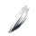 Linke hintere obere Verkleidung anthrazit metallic HUATIAN QT-36