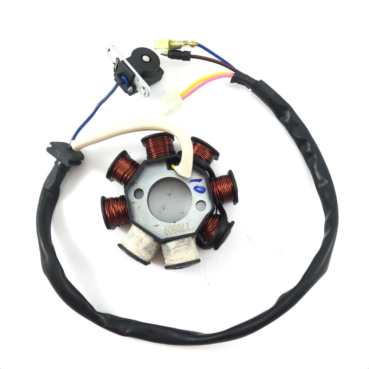 Jack Fox Retro Star Springt Nicht An GY6 Jack Fox Retro Star 50 Stromgenerator 50ccm 4Takt Motor Roller St