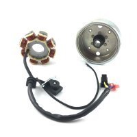 EURO 4 Stator  & Rotor Lichtmaschine komplett GY6...