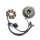 EURO 4 Stator  & Rotor Lichtmaschine komplett GY6 4Takt - 8 Spulen 25 km/h