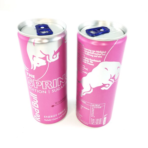 2x RED BULL THE SPRING EDITION 2024 WALDBEERE SUGARFREE 250ml EINWEG PFAND