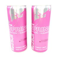 2x RED BULL THE SPRING EDITION 2024 WALDBEERE SUGARFREE 250ml EINWEG PFAND