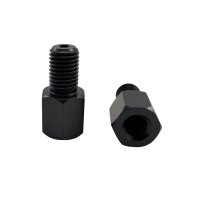 Spiegel Adapter von Spiegel M8 Rechtsgewinde auf M10 Rechtsgewinde