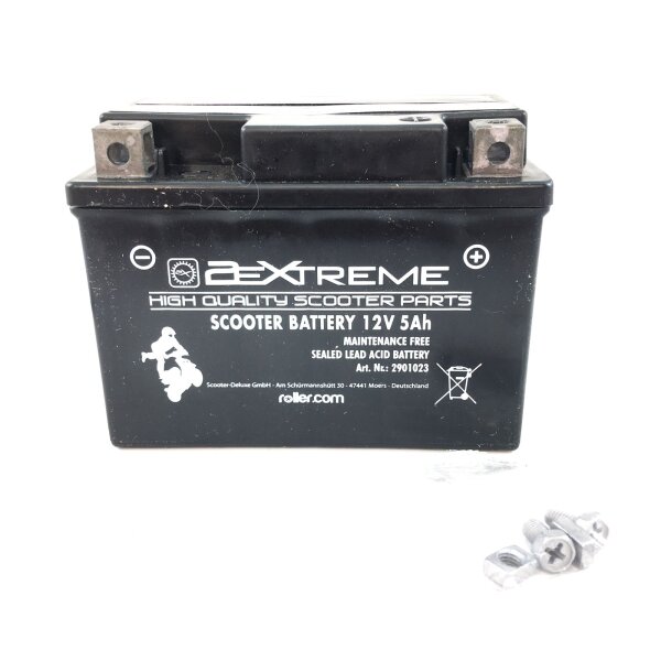 Batterie 12V 5Ah (+25%) - wartungsfrei / versiegelt