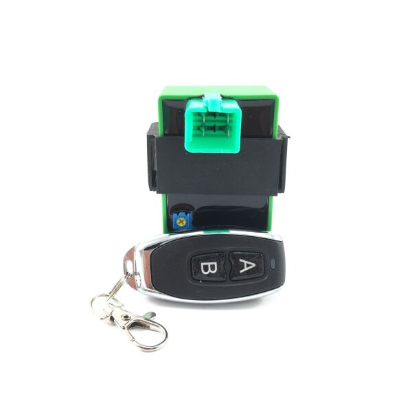 CDI mit Drehzahlbegrenzer einstellbar mit Funkfernbedienung für AGM, Explorer, Alpha Motors, Nova Motors, China Roller mit 4T GY6 (ECS Vergaser) Motor EURO 4- 2018-