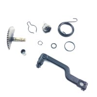 1 - Kickstarter Reparaturset für GY6 4-Takt 50ccm 139QMB China, Kickstarterwelle, Ritzel, Feder & Kickstarterarm