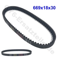 1 - Riemen 687x17,9x30mm verstärkt 667x18mm für...