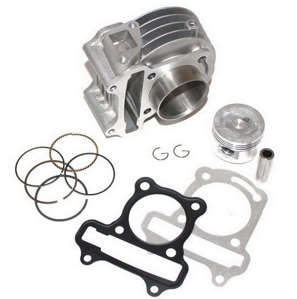 ZYLINDER KIT HQ von NARAKU V.2 50ccm 13mm Kolbenbolzen Für 4-TAKT GY6, Kymco 50 2V