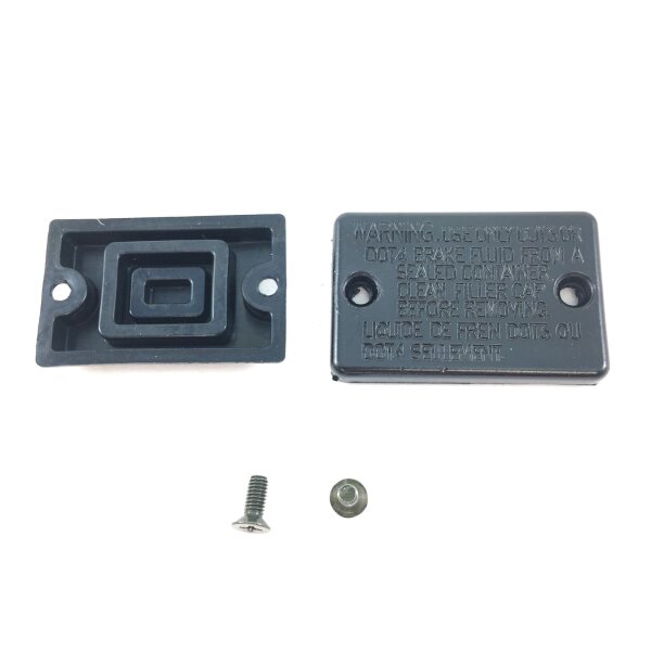 Bremszylinder Deckel mit Dichtungen und 2x Schraube