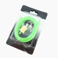 NEON GRÜNER BENZINSCHLAUCH 100cm mit BENZINFILTER im...