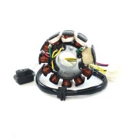 LICHTMASCHINE Stator 11 Spulen für BAOTIAN BENZHOU FLEX TECH REX YY125 QM125 BT125 GY6 4-TAKT