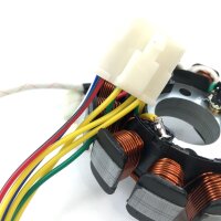 LICHTMASCHINE Stator 11 Spulen für BAOTIAN BENZHOU FLEX TECH REX YY125 QM125 BT125 GY6 4-TAKT