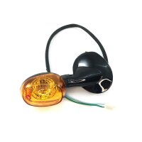 2 - Frontblinker rechts (gelb) & Halter schwarz