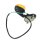 2 - Frontblinker rechts (gelb) & Halter schwarz