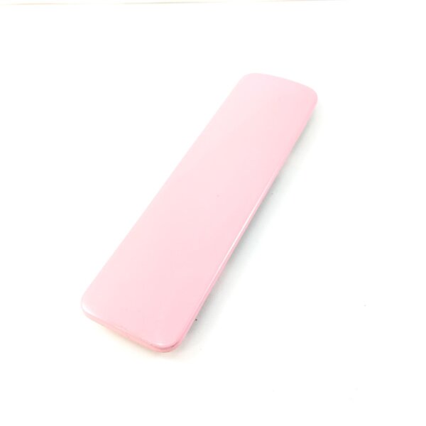 7 - Abdeckklappe Rahmennummer - Pink- ca.115x33mm