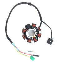 2+8 - Lichtmaschine 8-Spulen Stator 125-150cc / DC