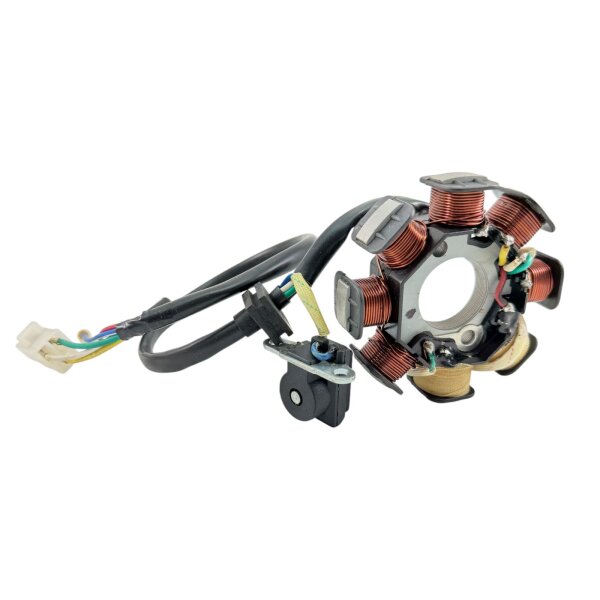 Stator Lichtmaschine kompl. 50cc AC 139QMA 3+2Kabel