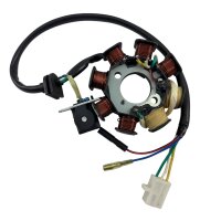 Stator Lichtmaschine kompl. 50cc AC 139QMA 3+2Kabel