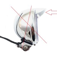 Scheinwerfer Schirmchen / Blende - Retro Cruiser QT-E u.a. Alder Design