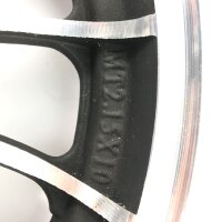 3 - Alufelge vorn Sterndesign / kompl. - Größe: MT2.15x10