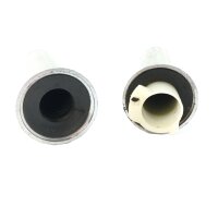 GRIFFE in SILBER FÜR RETRO SCOOTER CHINA ROLLER Ø22mm GY6