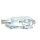 1 - Variomatik- / Kickstarter Deckel 152QMI GY6 (40,7cm)  Chrome