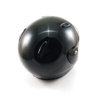 Jet Helm mit Visier in Gr.M, schwarz, in Coverbeutel