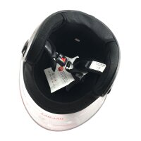 Jet Helm mit Visier in Gr.L, schwarz, in Coverbeutel
