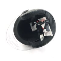 Jet Helm mit Visier in Gr.L, schwarz, in Coverbeutel