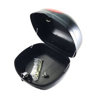 5 - Topcase - Koffer komplett, groß, schwarz lack, 44 l