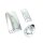 3-teiliges Chrome Set für Auspuffanlage / Hitzebleche