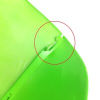 Teil 4+5 - Schutzblech / Fender komplett in Kawa grün (B-WARE)