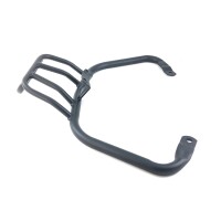 Gepäckträger Sport hinten für VESPA PRIMAVERA / SPRINT in matt schwarz