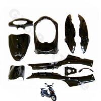 Komplett Verkleidung QT-9 / QT-5 / QT-02 LACK SCHWARZ...