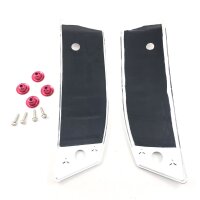 Trittbrettsatz Alu / Trittbleche rechts und links / AGM VX50 BTC RIVA CHINA LX Modell Napoli