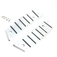 Trittbrettsatz Alu / Trittbleche rechts und links / AGM VX50 BTC RIVA CHINA LX Modell Napoli