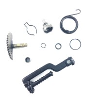 VARIODECKEL MOTORDECKEL KICKSTARTER DECKEL KOMPLETT SET 50 GY6 CHINA 4T 10Zoll