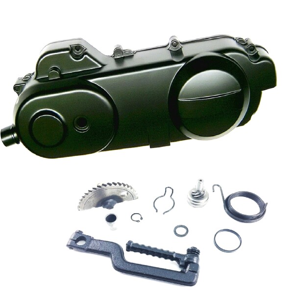 VARIODECKEL MOTORDECKEL KICKSTARTER DECKEL KOMPLETT SET 50 GY6 4T CHINA 10Zoll