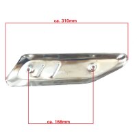 1a - Chrome Blende seitlich für Endtopf