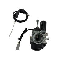 Vergaser mit E-Choke,Piaggio, China 2-Takt / 17,5mm / HD 75 (M6) / ND 34 / 24mm Anschlussw. Ansaugstutzen, 35mm Anschlussw